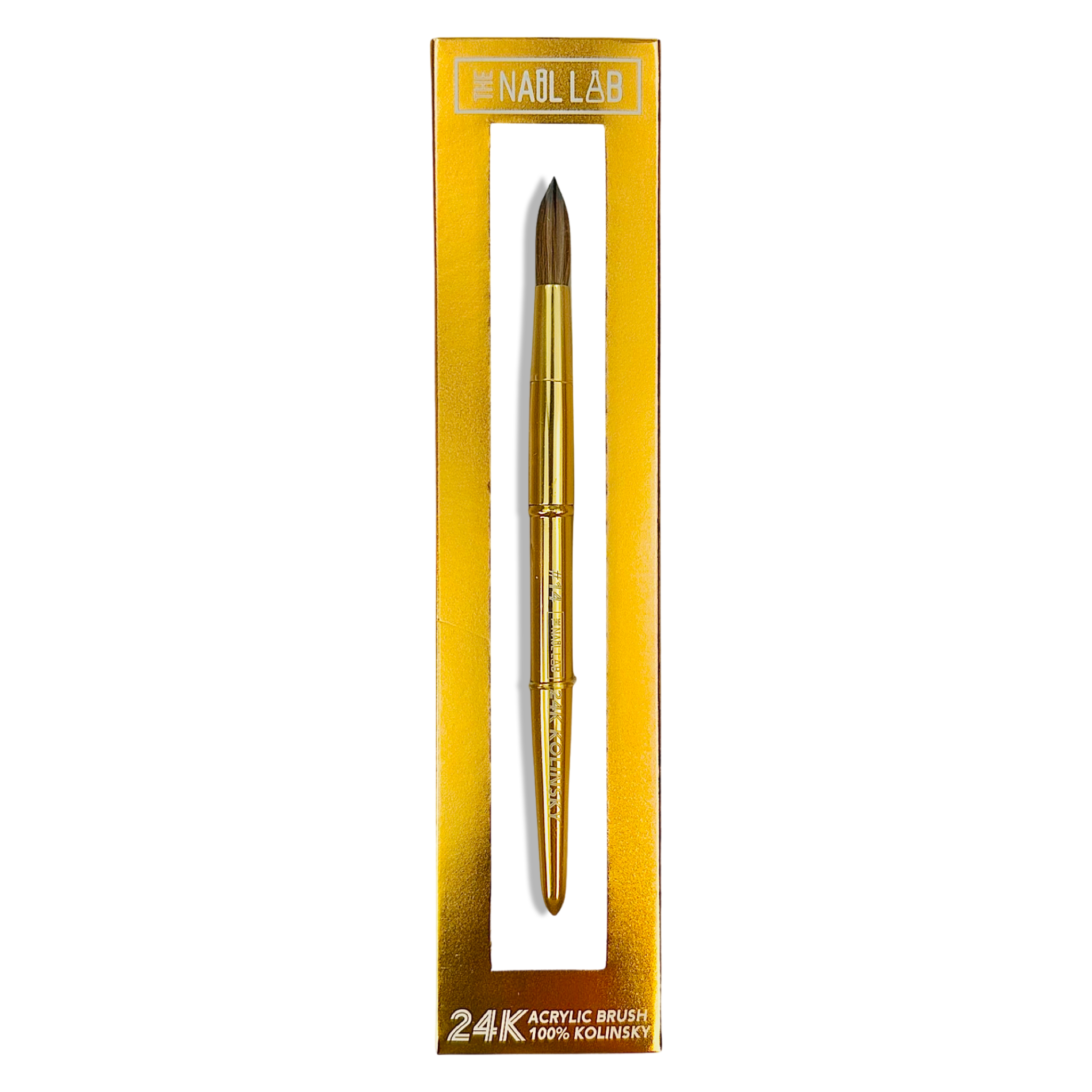 #14 | 24K KOLINSKY ACRYLIC BRUSH