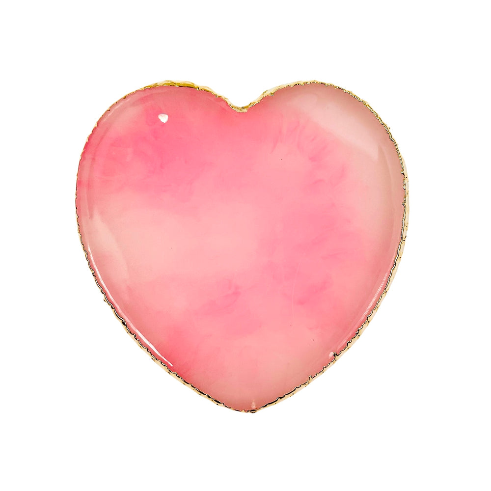 PINK MARBLE HEART GEL PALETTE