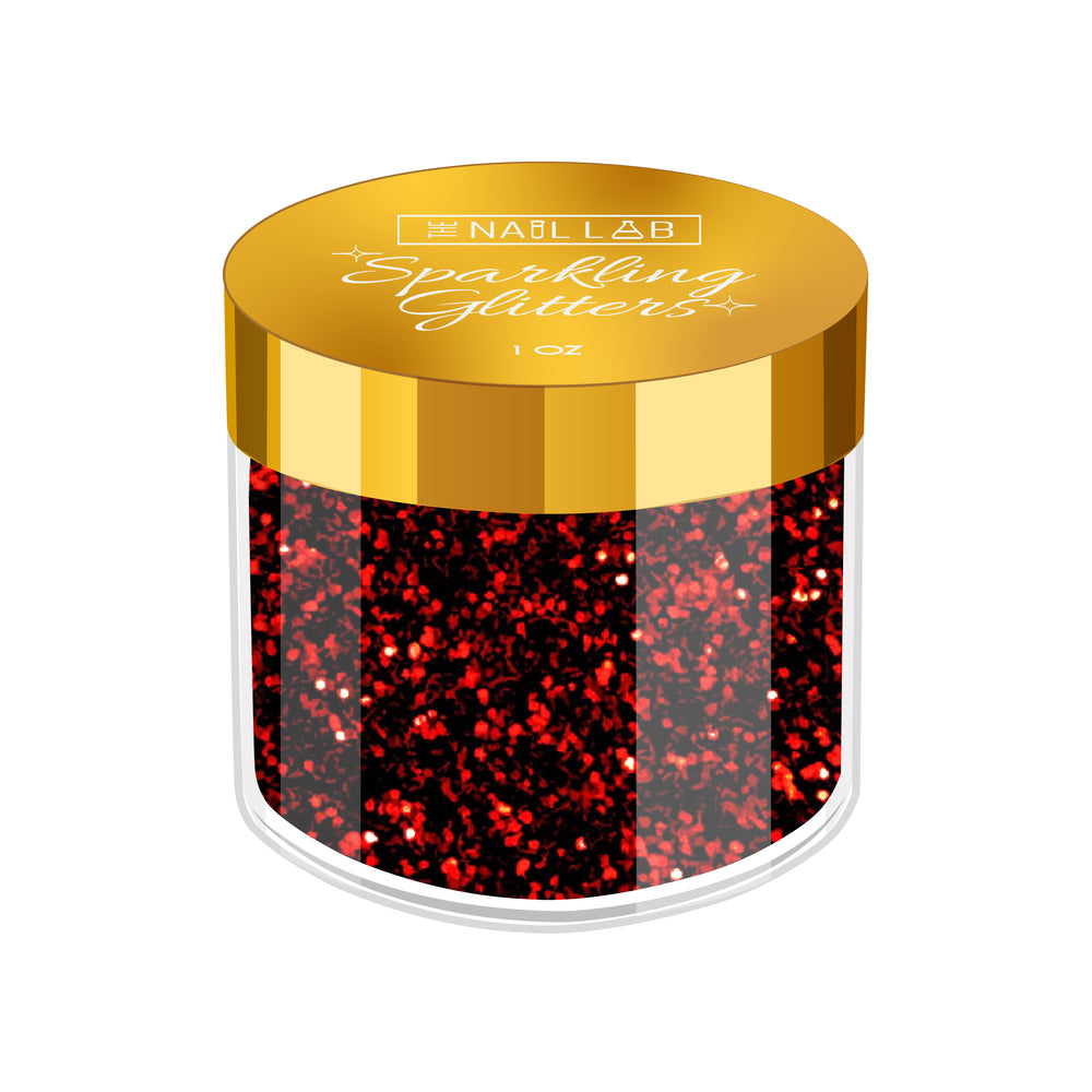 RED FINE SPARKLING GLITTER